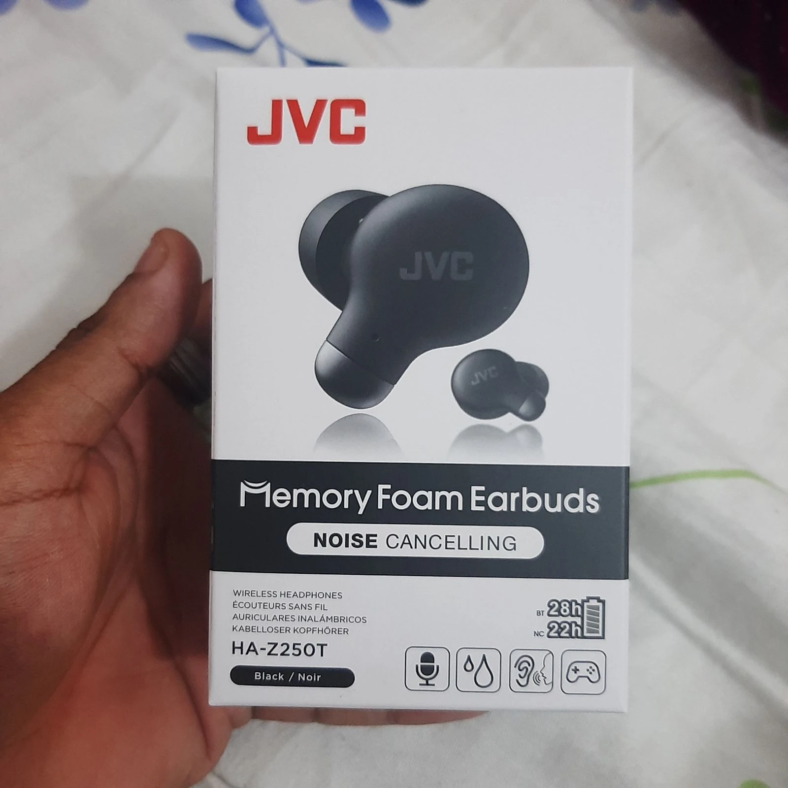 Auriculares JVC HA-Z250T Memory Foam